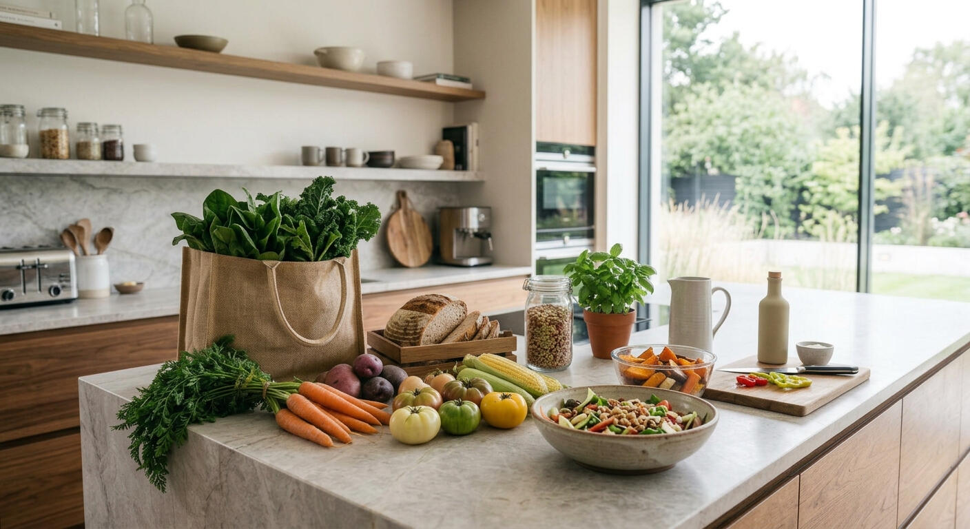 Private food management for households in Zurich and Schwyz with weekly grocery shopping and freshly prepared meals